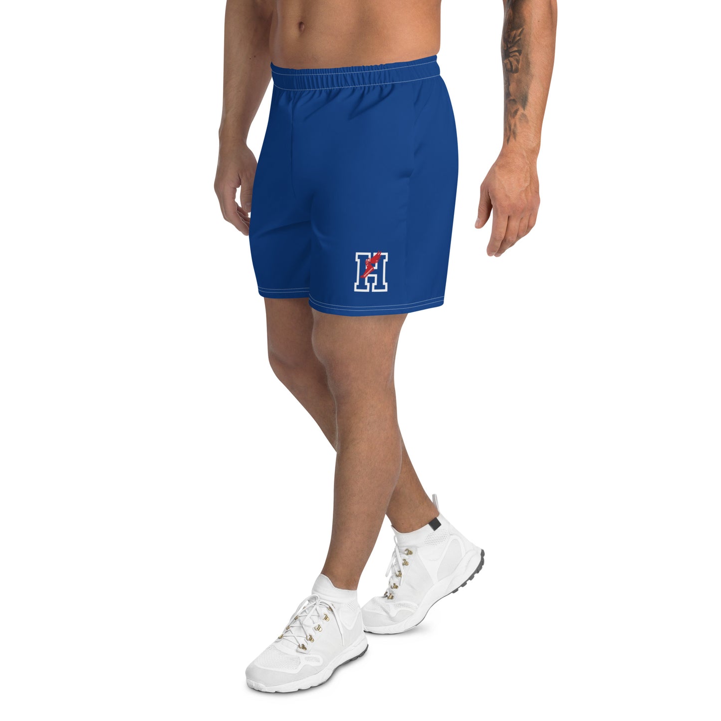 Reparations Track Club Blue Shorts (Home of the Brave edition)
