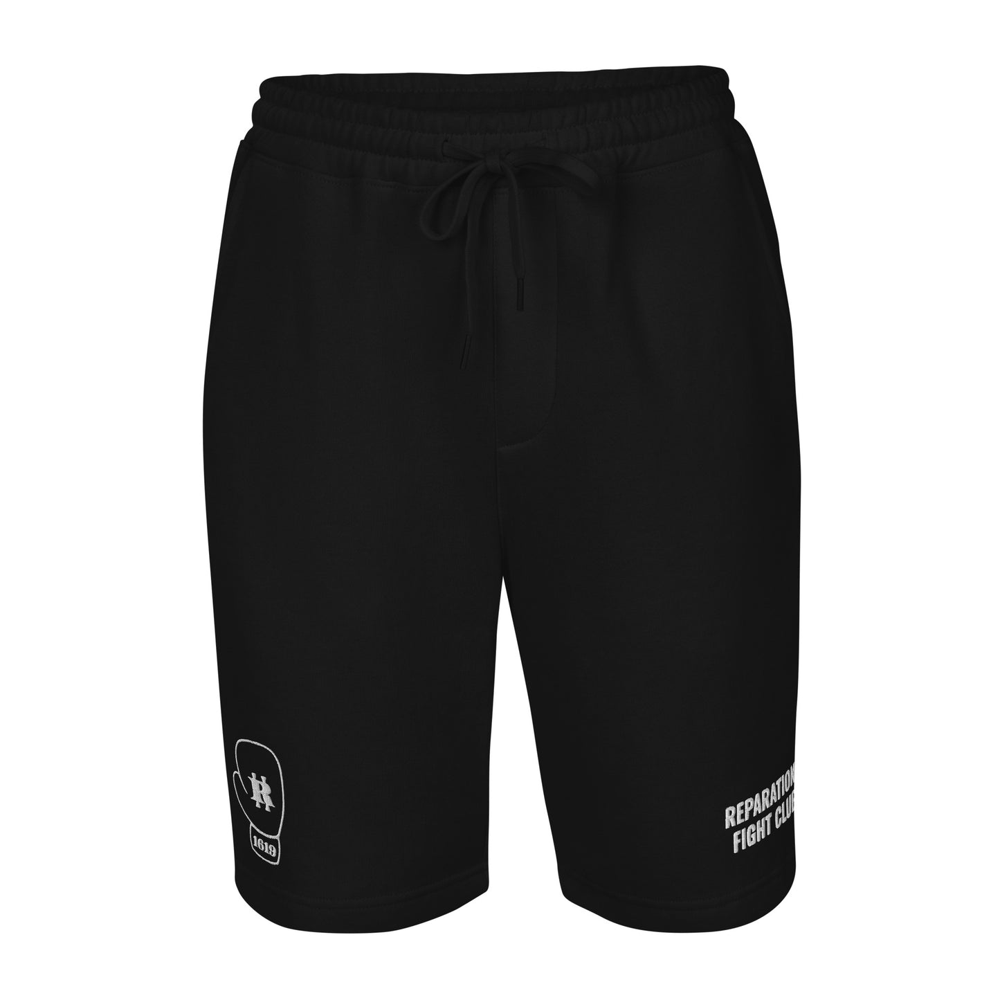 Reparations Fight Club Black Fleece Shorts