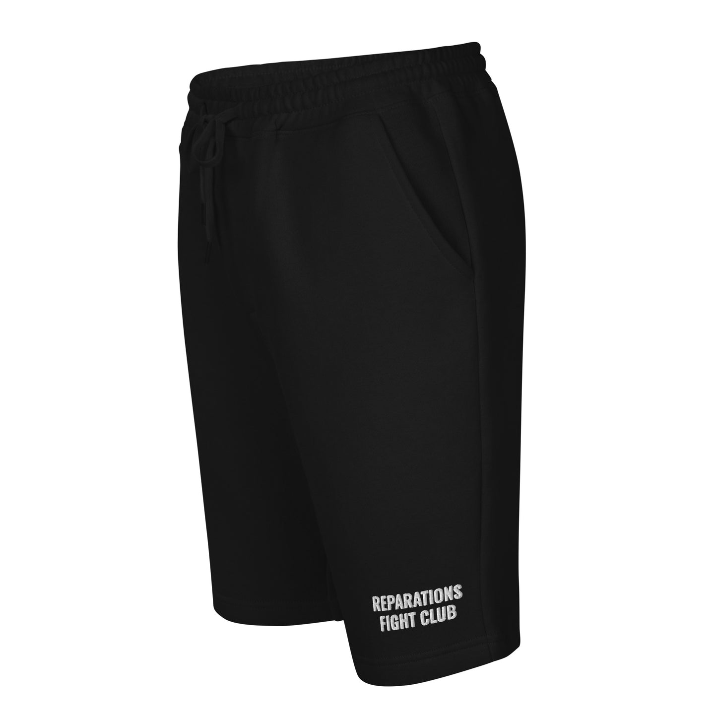 Reparations Fight Club Black Fleece Shorts