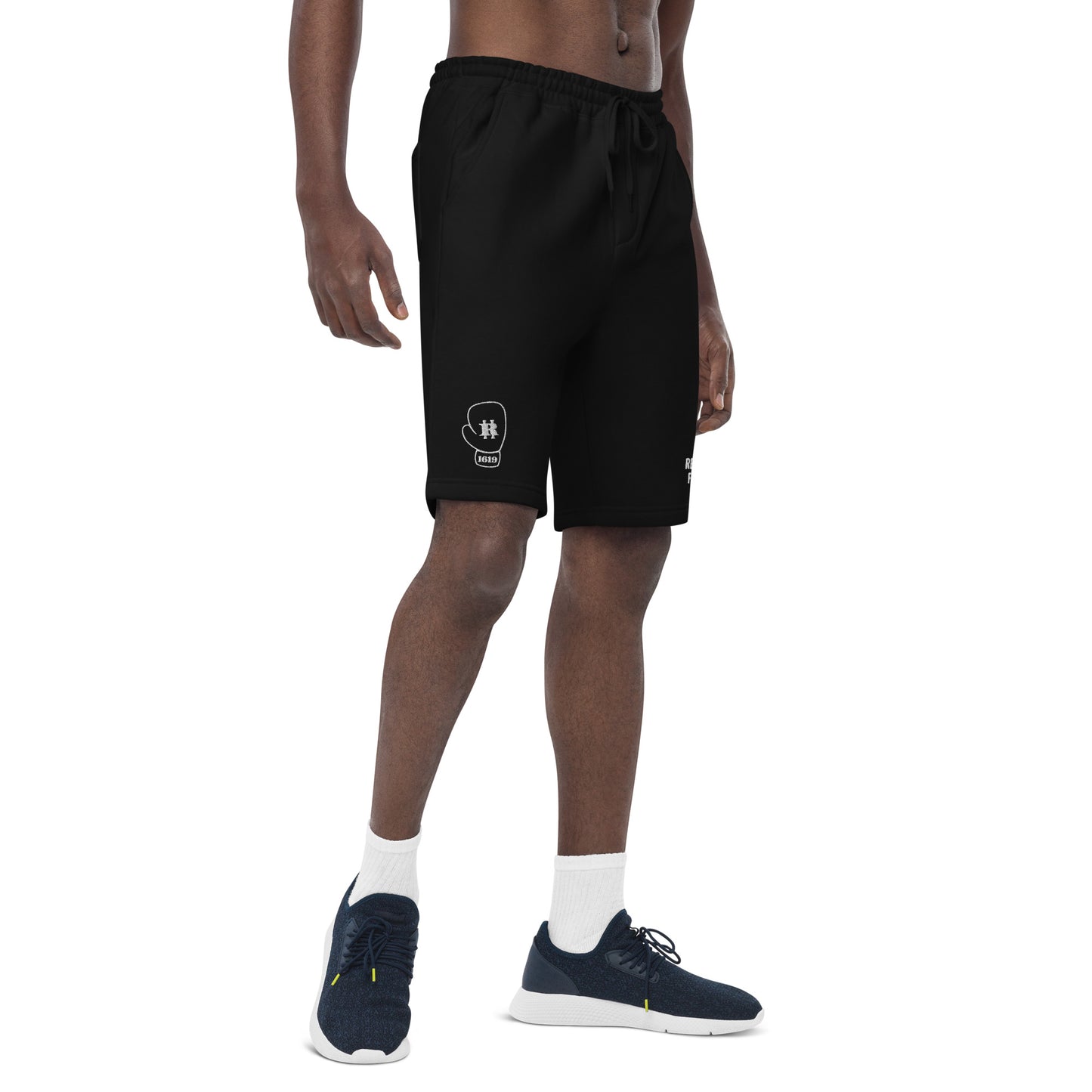 Reparations Fight Club Black Fleece Shorts