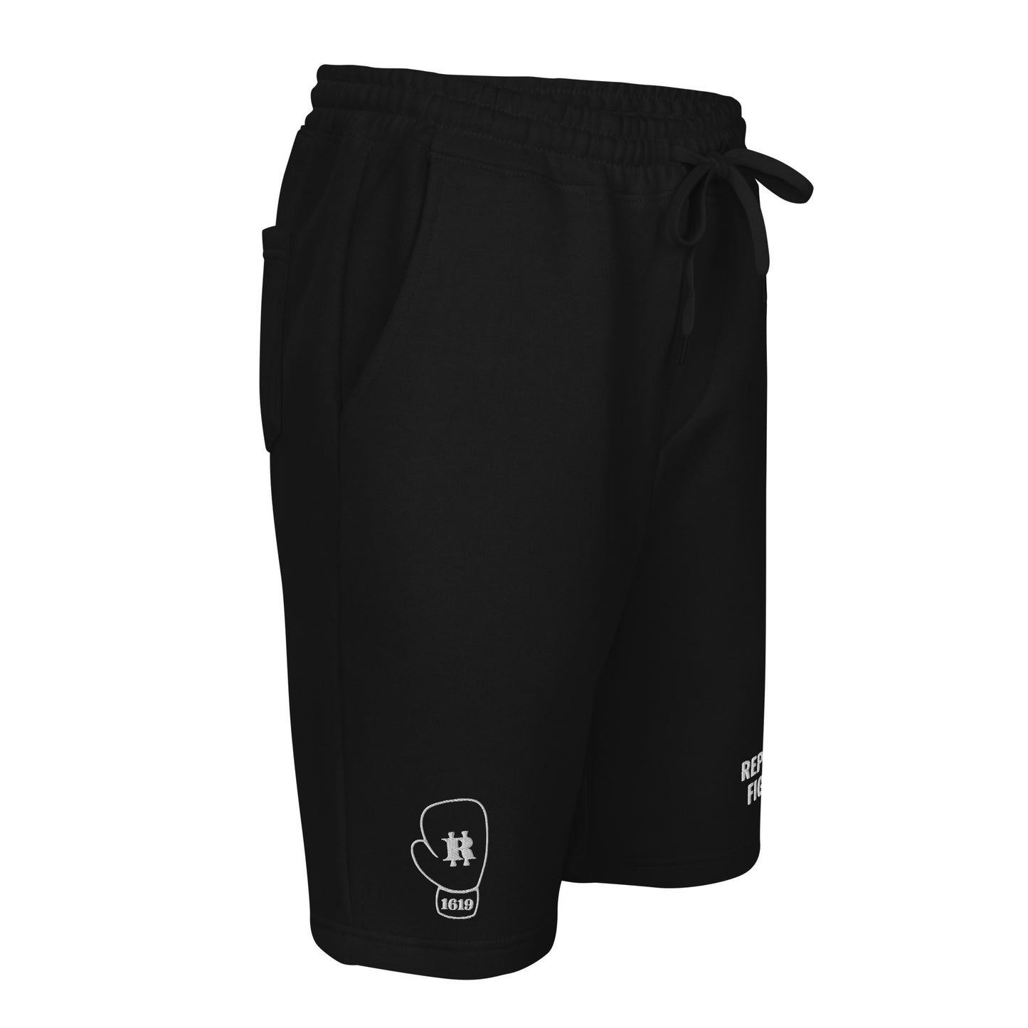 Reparations Fight Club Black Fleece Shorts