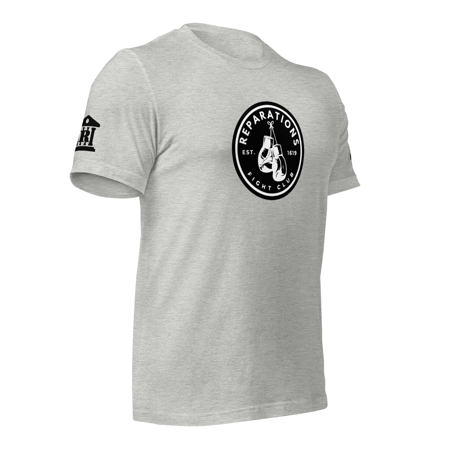 Reparations Fight Club Grey Vintage Tee