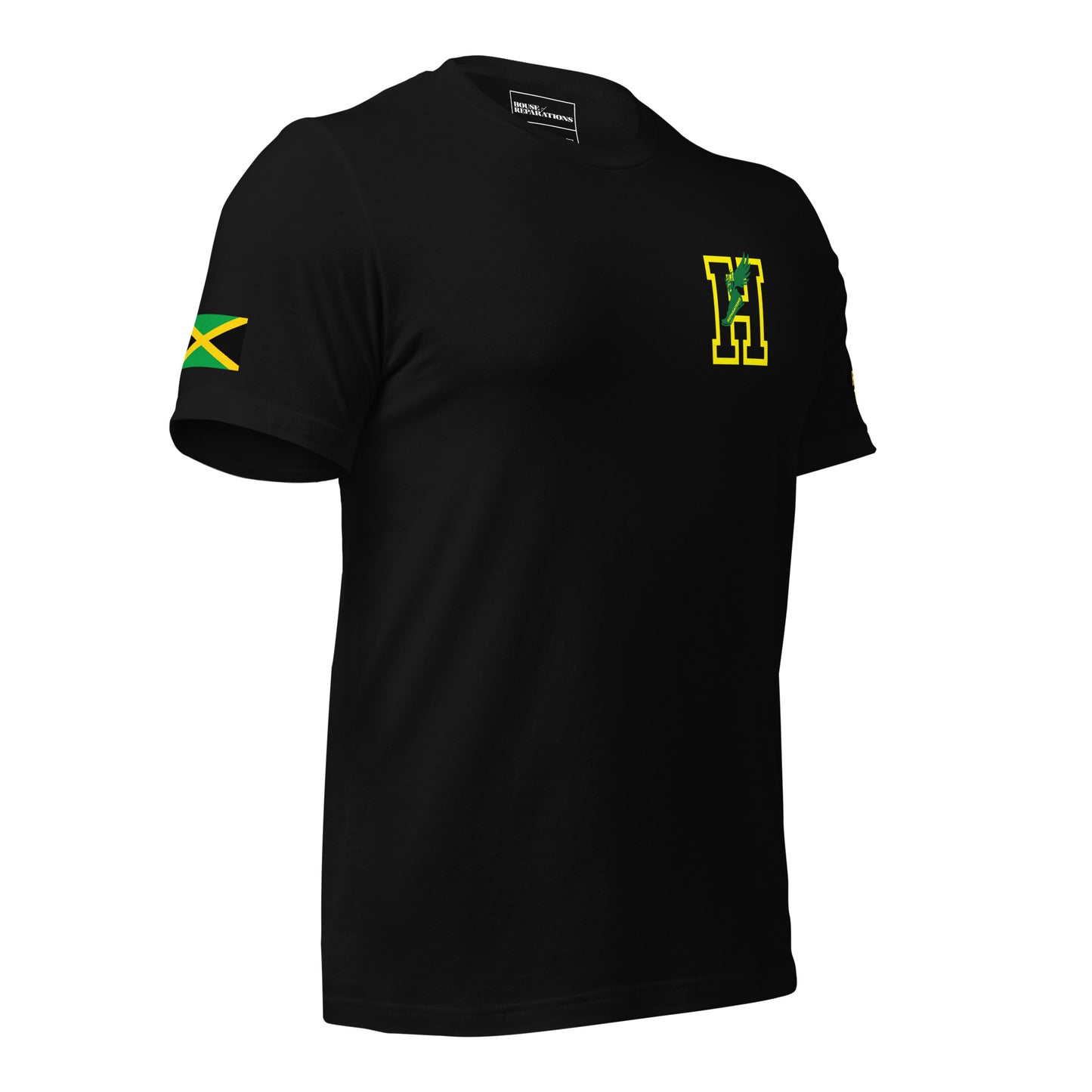 Reparations Track Club Black Tee (Kingston edition)